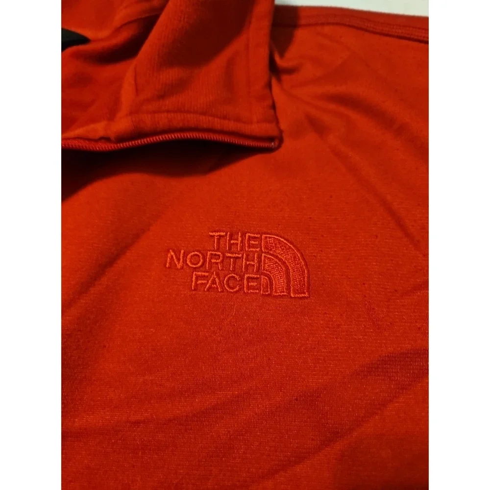The North Face Sweater Mens XLarge 1/4 Zip Fleece Long Sleeve 100%poly (A1026)‎